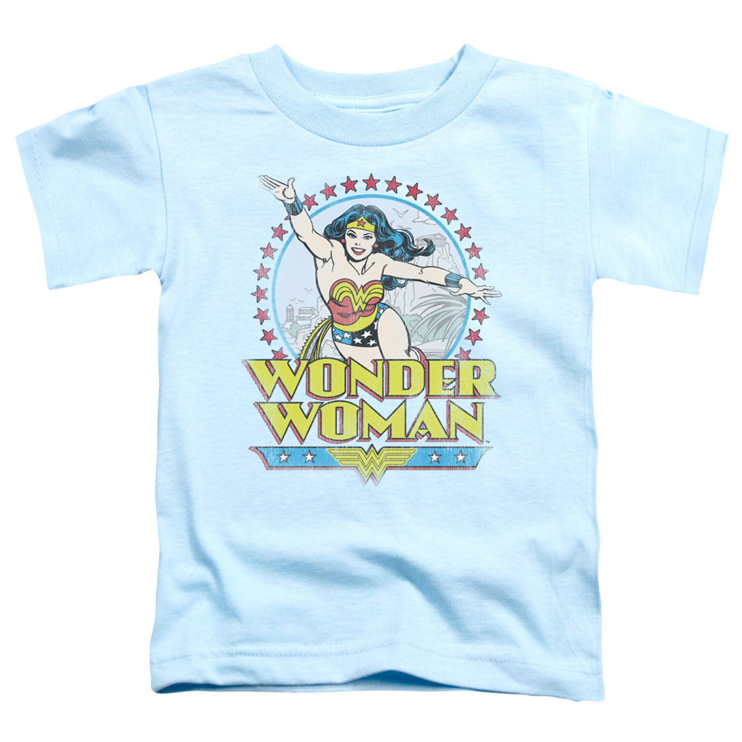 Wonder Woman Star Of Paradise Toddlers T-Shirt